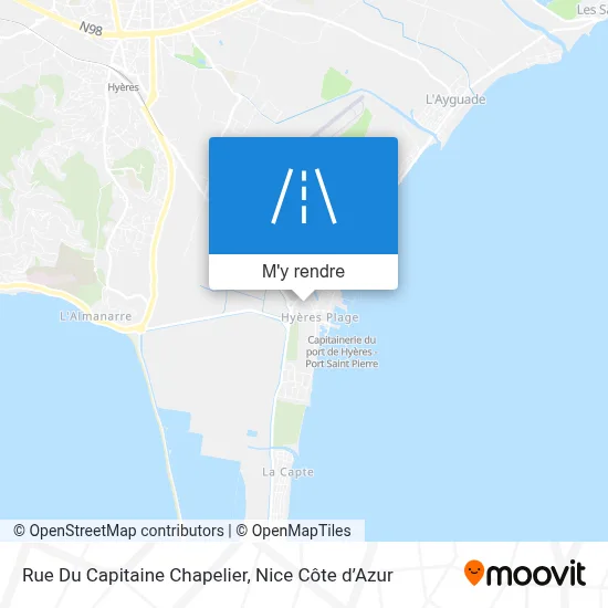 Rue Du Capitaine Chapelier plan