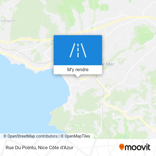 Rue Du Pointu plan