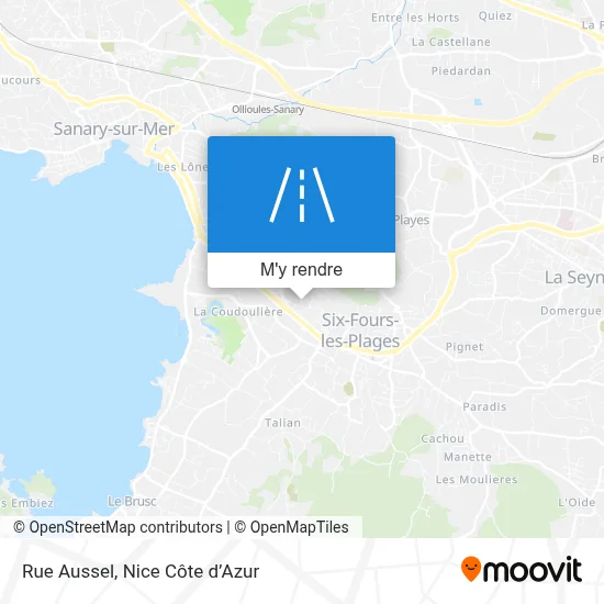 Rue Aussel plan