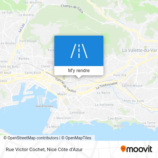Rue Victor Cochet plan