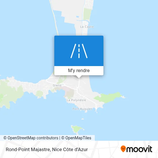 Rond-Point Majastre plan
