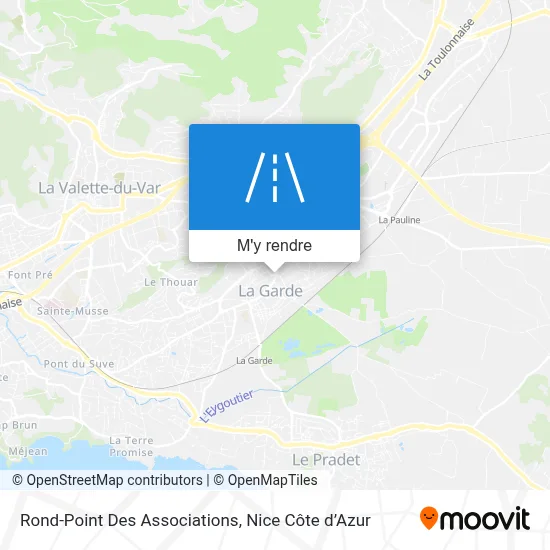 Rond-Point Des Associations plan