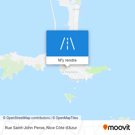 Rue Saint-John Perse plan