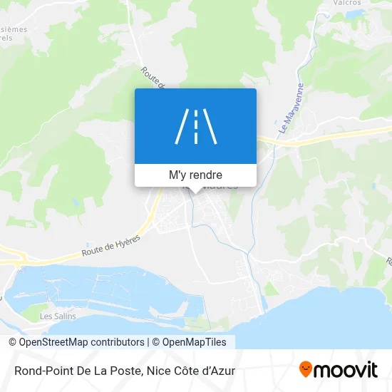Rond-Point De La Poste plan