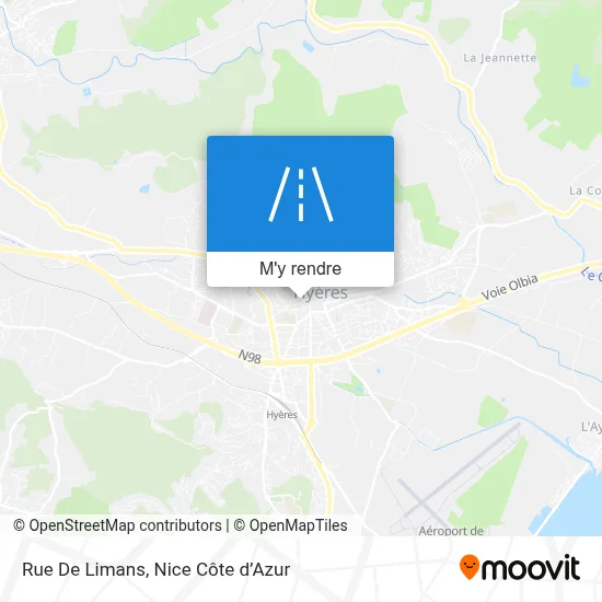 Rue De Limans plan