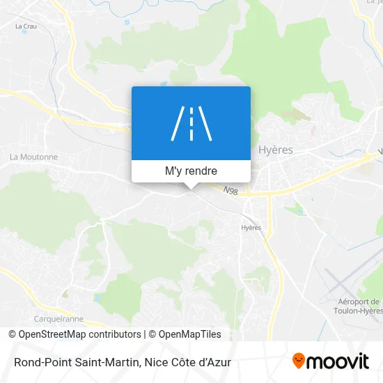 Rond-Point Saint-Martin plan