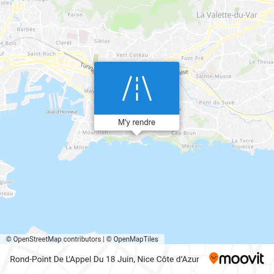 Rond-Point De L'Appel Du 18 Juin plan