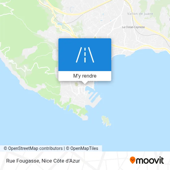 Rue Fougasse plan