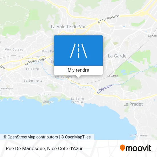 Rue De Manosque plan