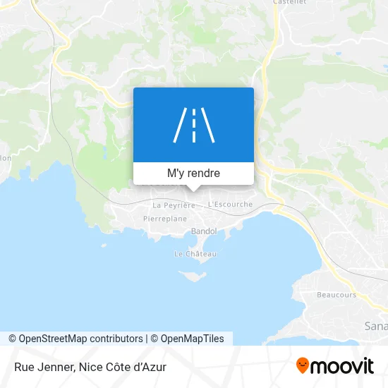 Rue Jenner plan