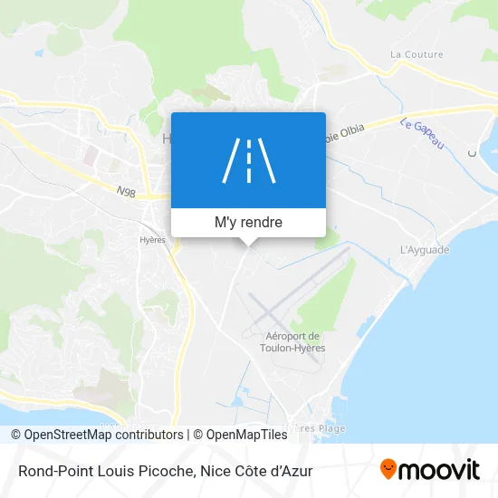 Rond-Point Louis Picoche plan