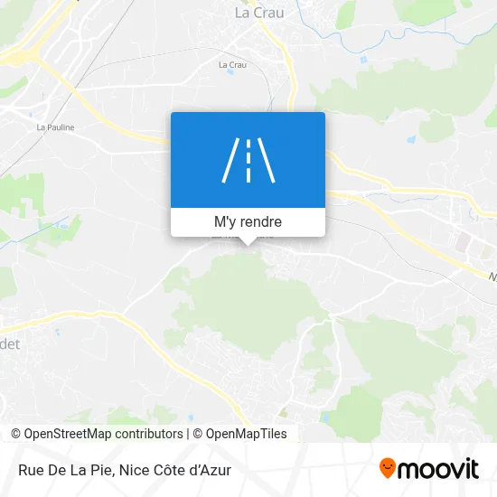 Rue De La Pie plan