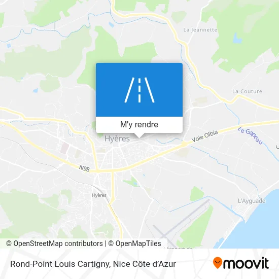 Rond-Point Louis Cartigny plan