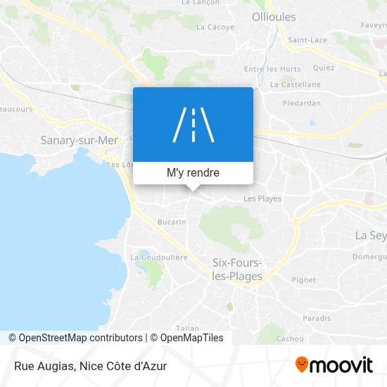 Rue Augias plan