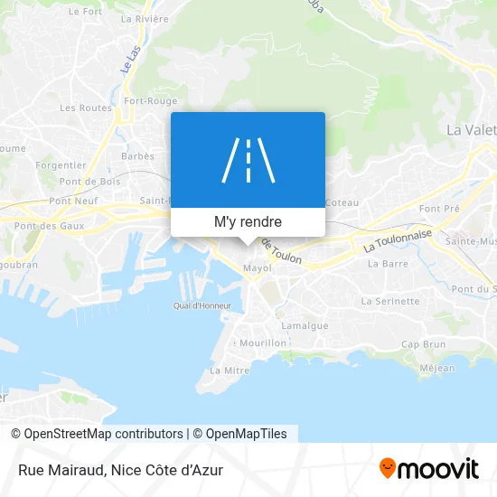 Rue Mairaud plan