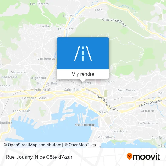 Rue Jouany plan