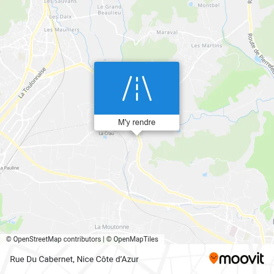 Rue Du Cabernet plan