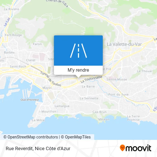 Rue Reverdit plan