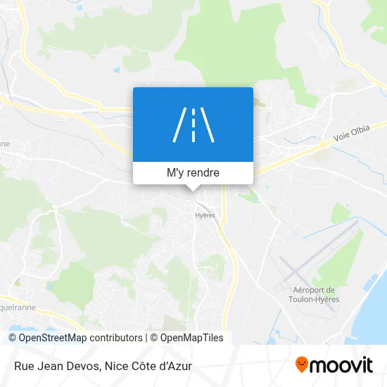 Rue Jean Devos plan
