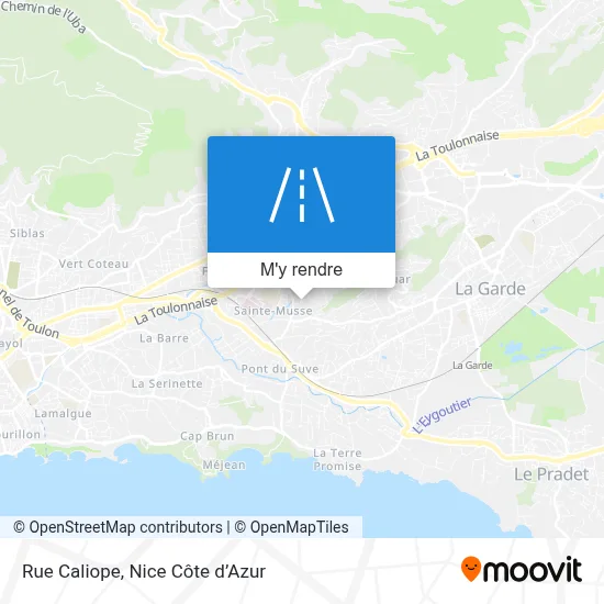 Rue Caliope plan