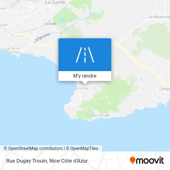 Rue Dugay Trouin plan