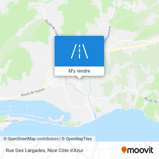 Rue Des Largades plan