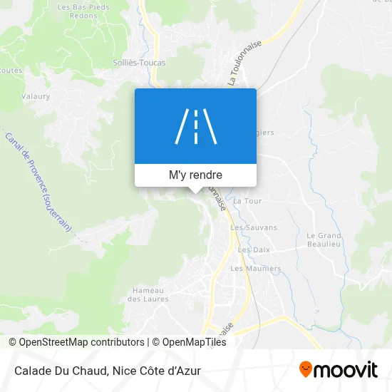 Calade Du Chaud plan