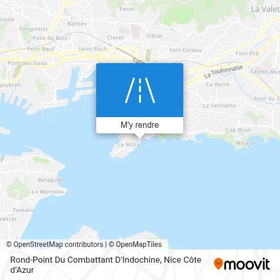 Rond-Point Du Combattant D'Indochine plan