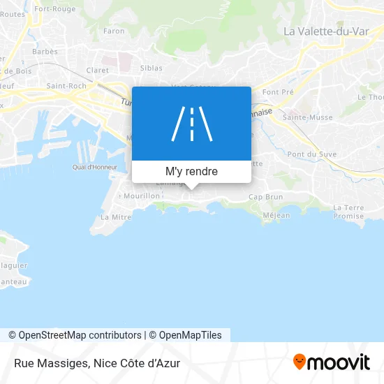 Rue Massiges plan