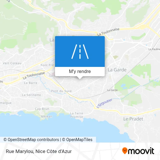 Rue Marylou plan