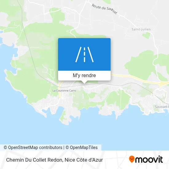 Chemin Du Collet Redon plan
