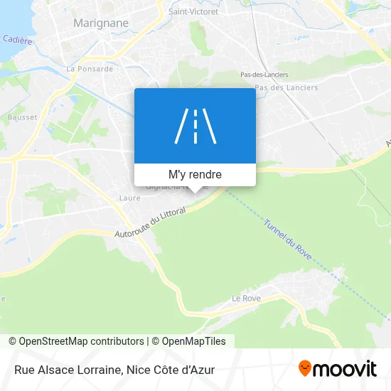 Rue Alsace Lorraine plan