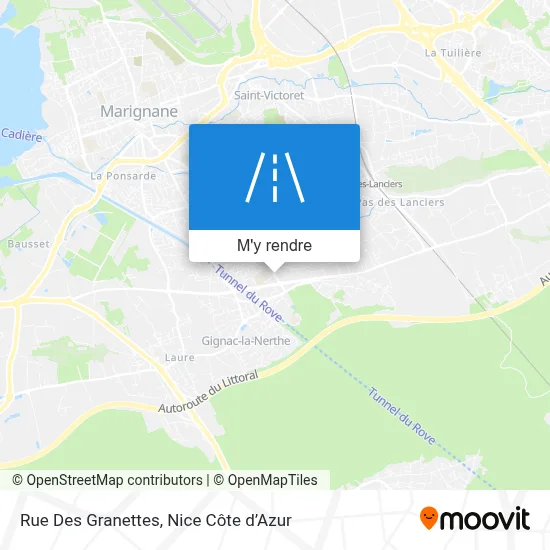 Rue Des Granettes plan