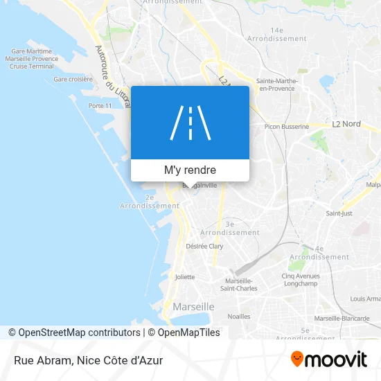 Rue Abram plan