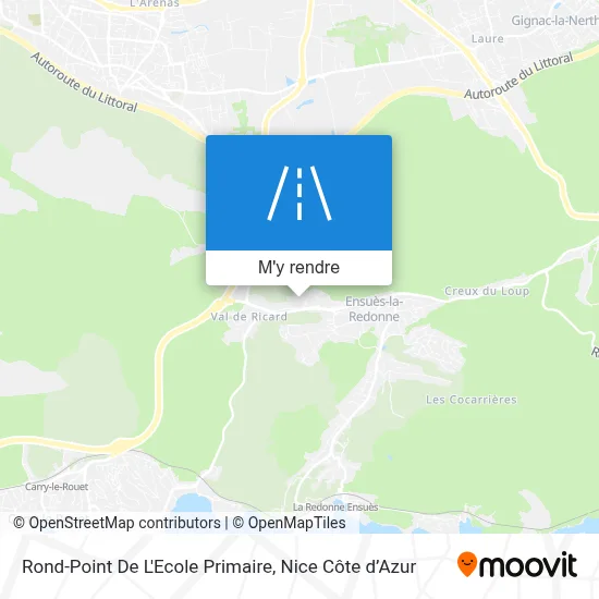 Rond-Point De L'Ecole Primaire plan