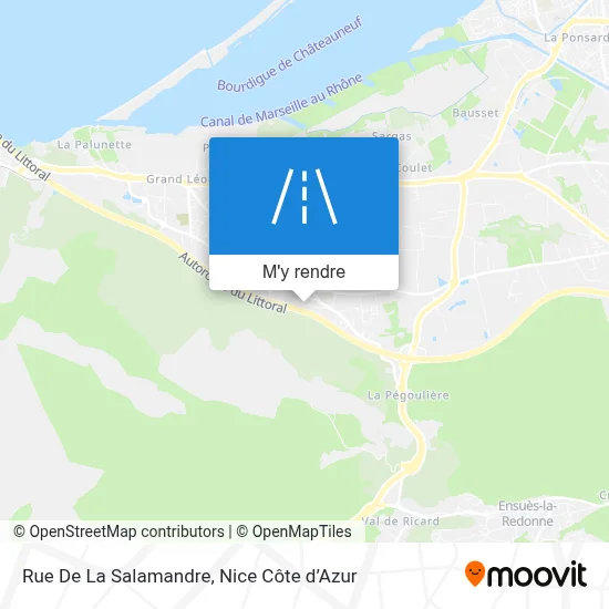 Rue De La Salamandre plan