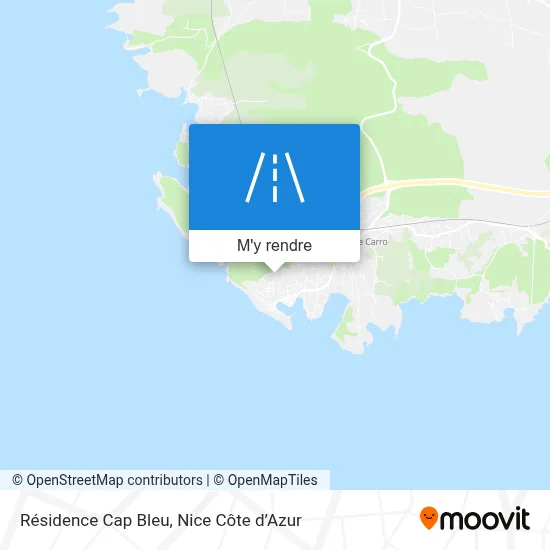 Résidence Cap Bleu plan