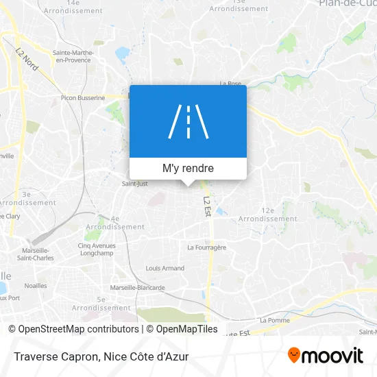 Traverse Capron plan