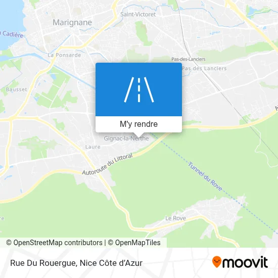 Rue Du Rouergue plan