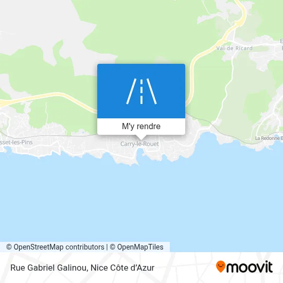 Rue Gabriel Galinou plan