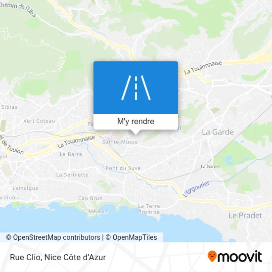 Rue Clio plan