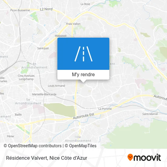 Résidence Valvert plan