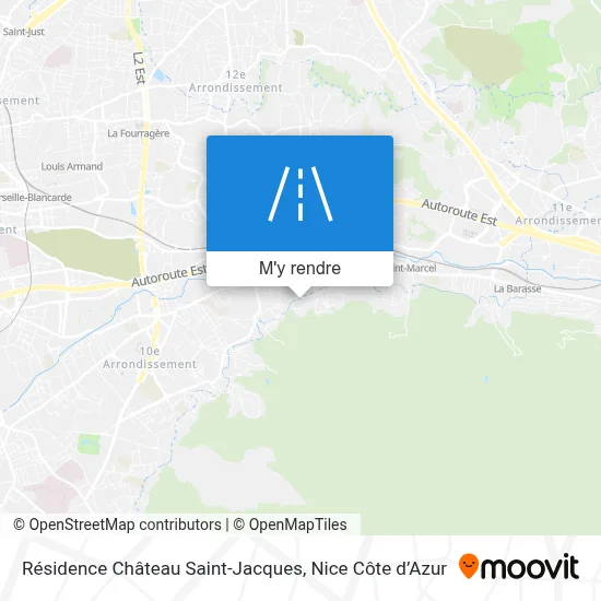 Résidence Château Saint-Jacques plan