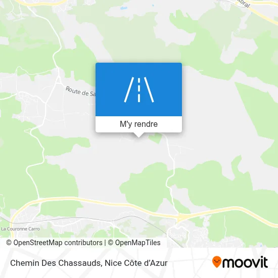 Chemin Des Chassauds plan
