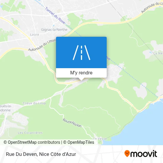 Rue Du Deven plan