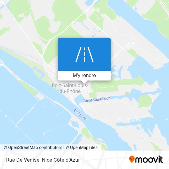 Rue De Venise plan