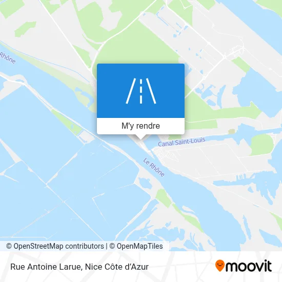 Rue Antoine Larue plan