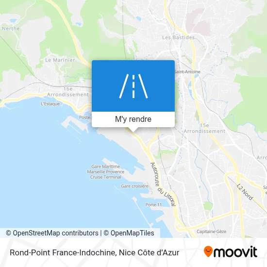 Rond-Point France-Indochine plan