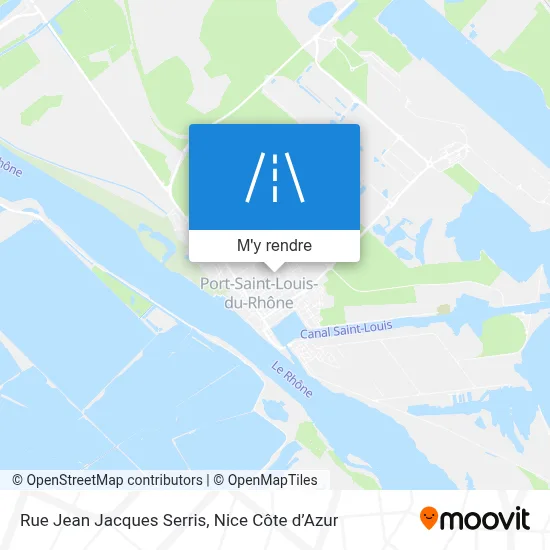 Rue Jean Jacques Serris plan