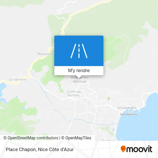 Place Chapon plan